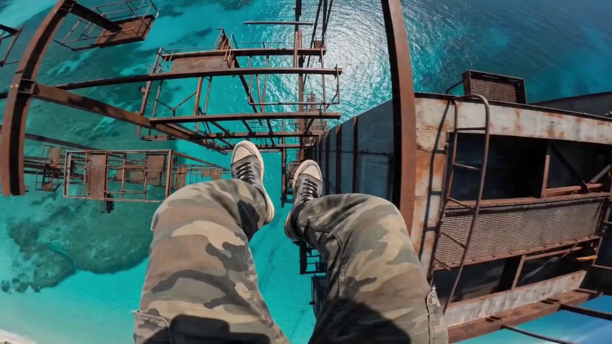 Hyper-Realistic Parkour POV Sequence Prompt