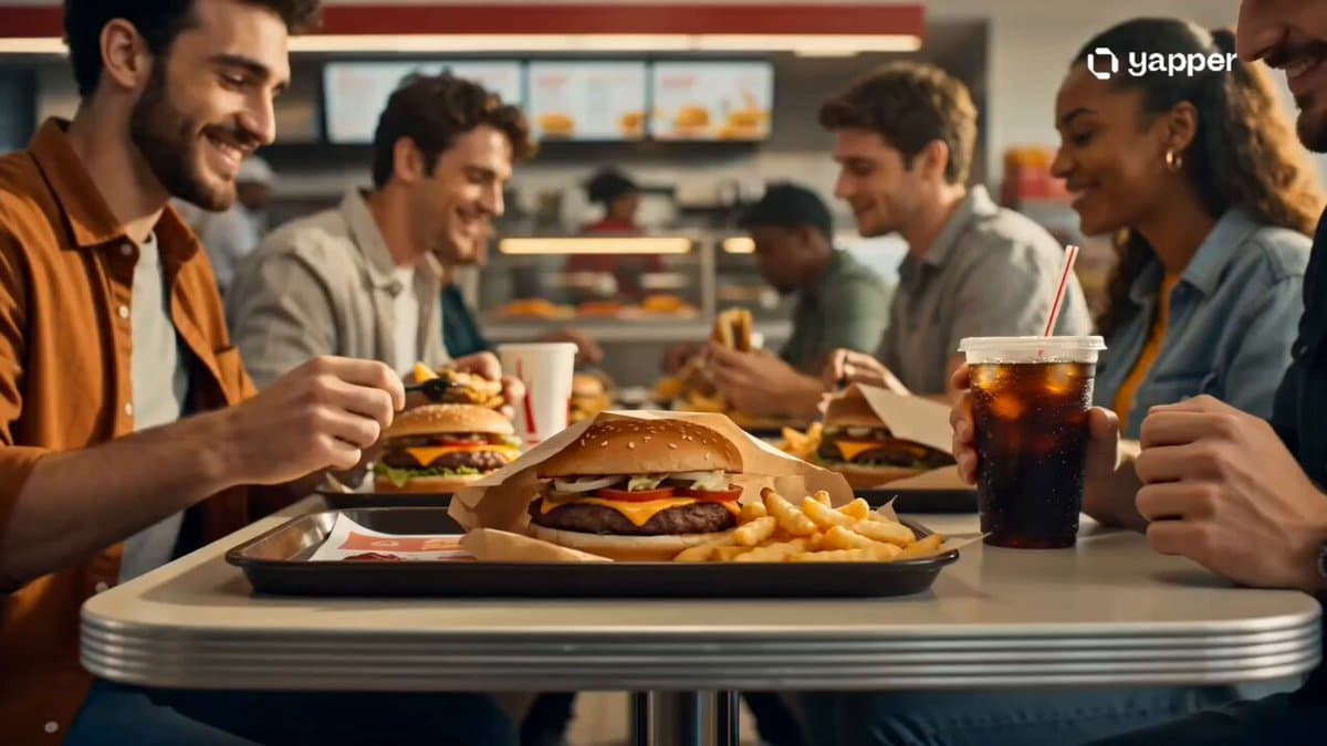 Modern Fast Food Restaurant Video