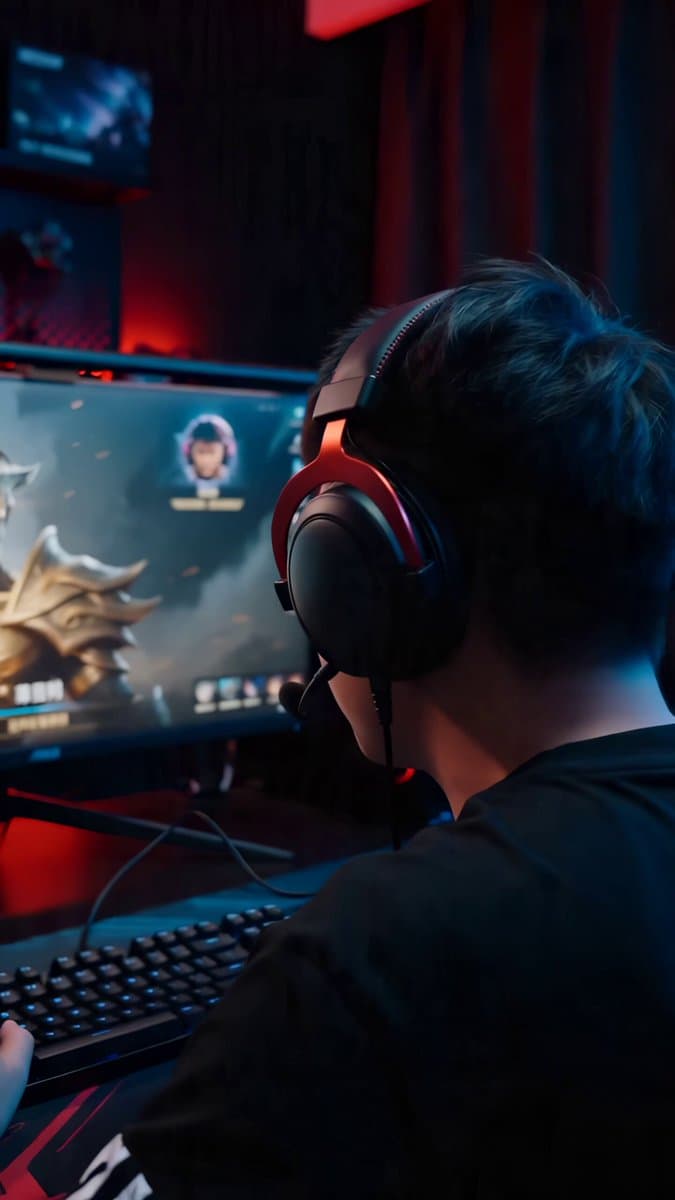 Cinematic Gaming Short with Seamless Transitions