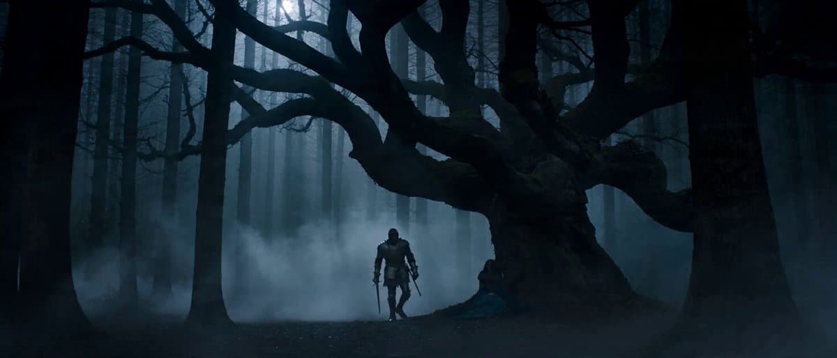 Dark Fantasy Knight vs. Woodland Horror