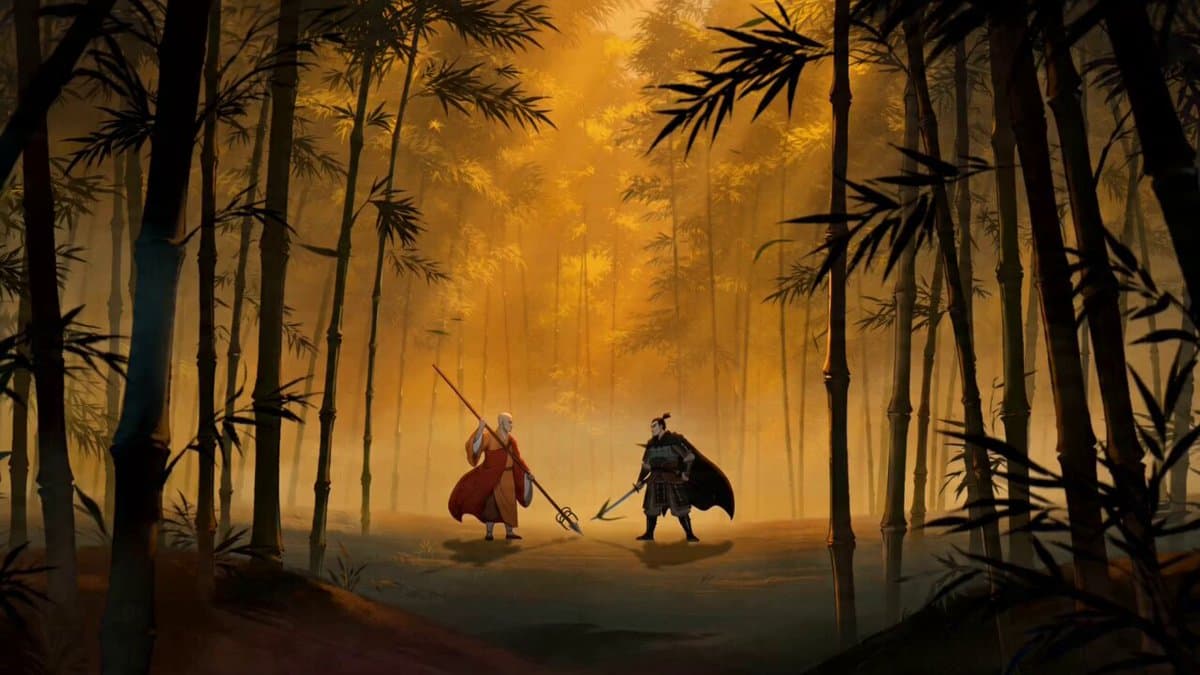 Chinese-Style Wuxia Battle Animation Prompt