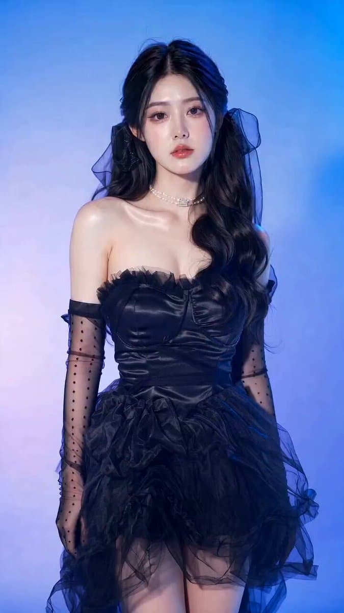 Gothic Coquette Studio Video Portrait