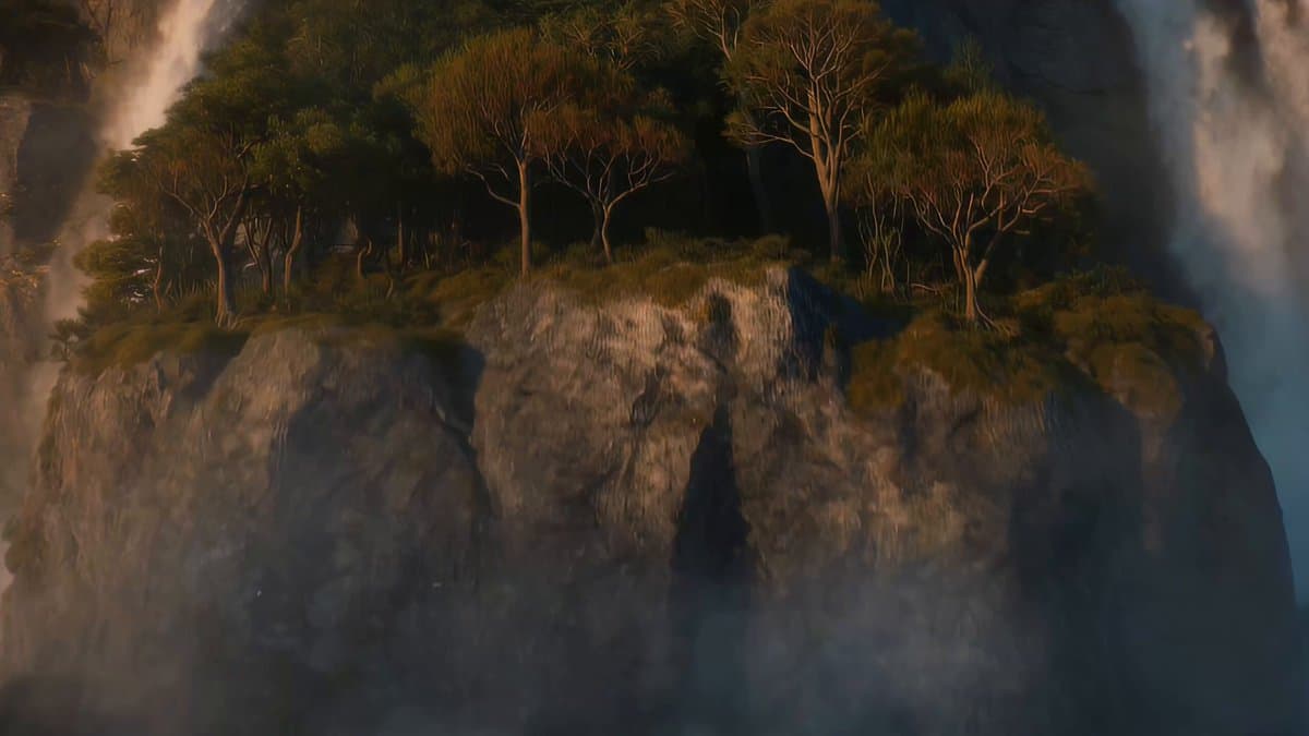 Mountain Dinosaur Concept Video Prompt