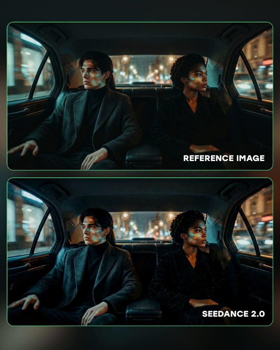 Cinematic Car Conversation Lip Sync