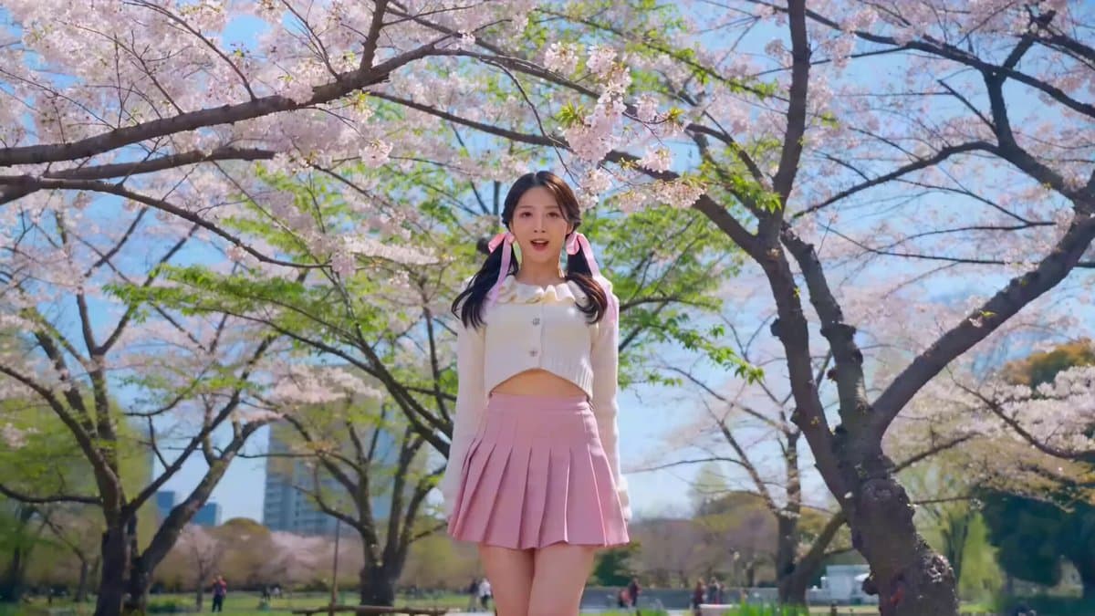 K-pop dance routine video prompt