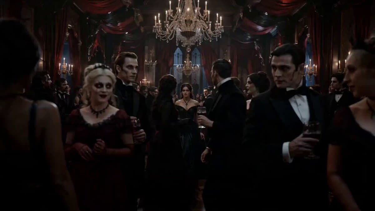 Gothic Vampire Ballroom Dance