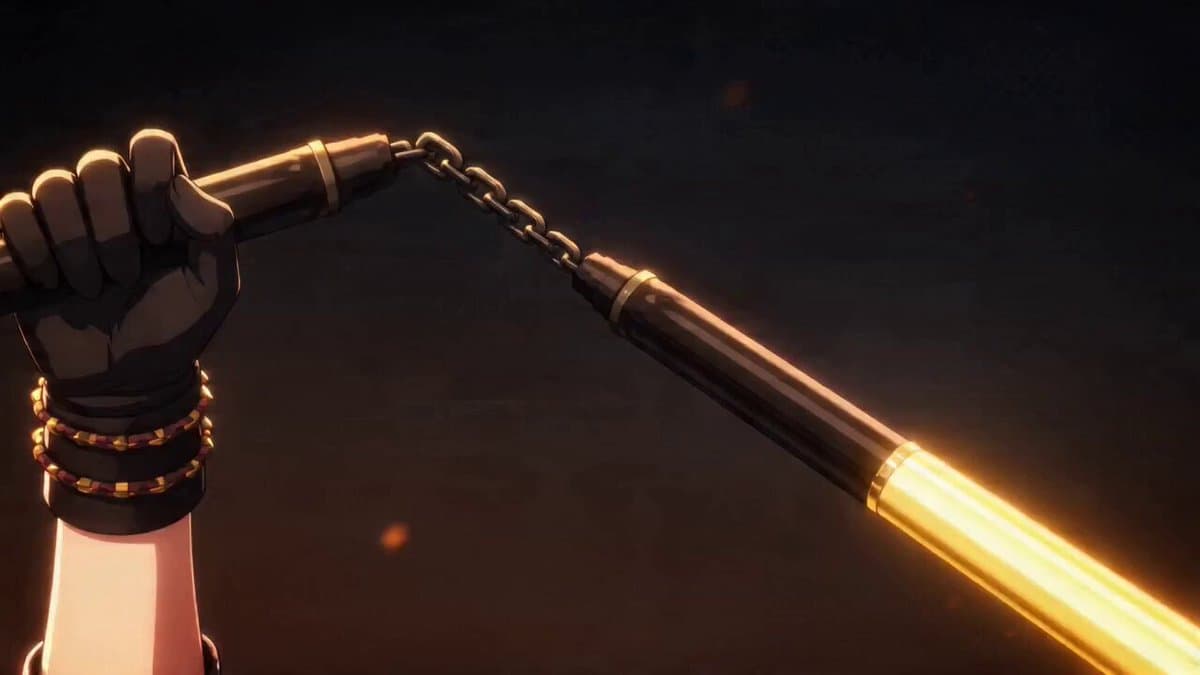 Golden Nunchaku Action Sequence Prompt for Seedance 2.0