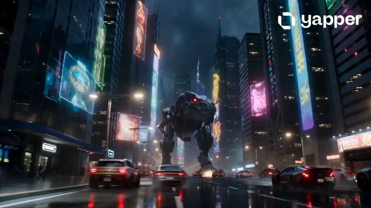 Robotic Dinosaur Cyberpunk Attack