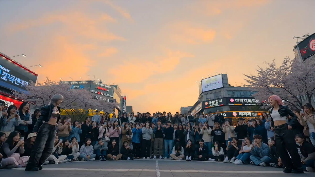 K-Pop Plaza Dance Battle