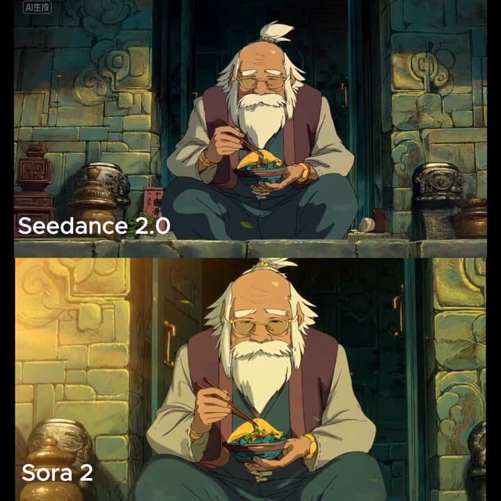 Slow cinematic push-in with leaves passing across the frame