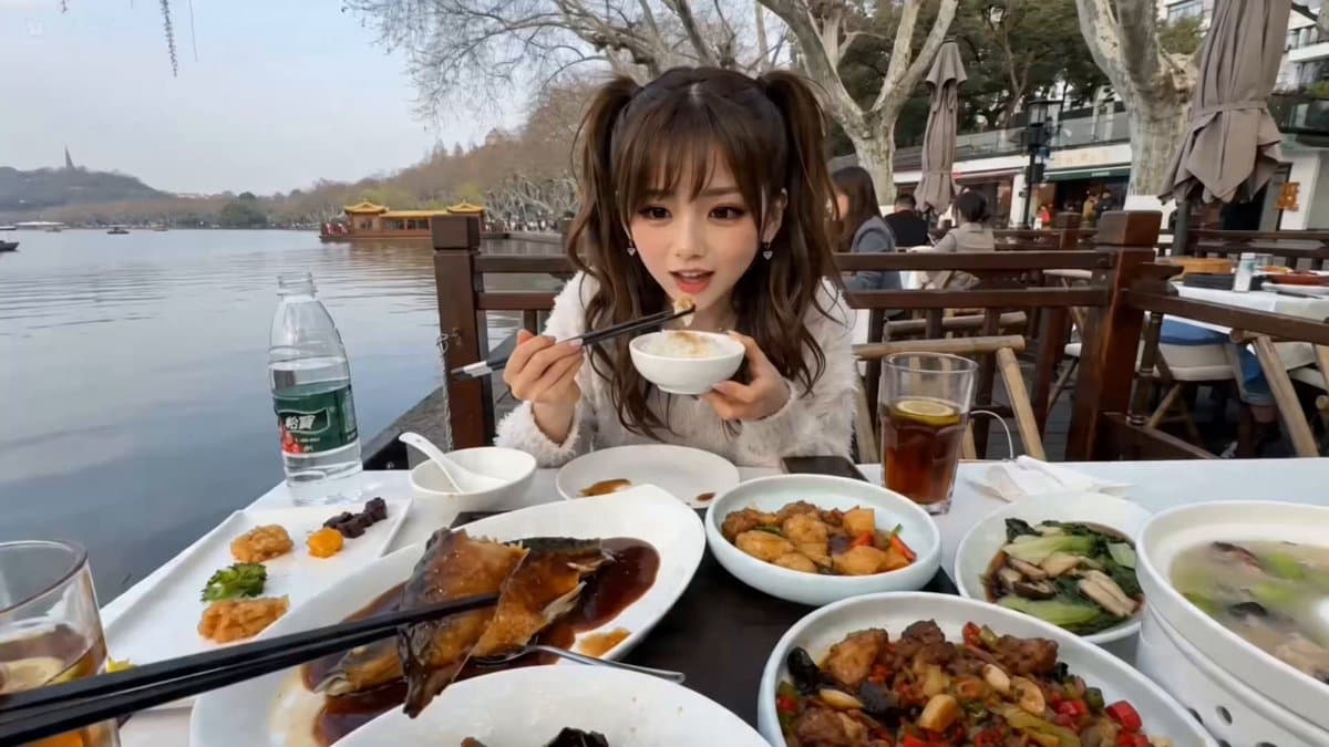 First-Person POV Hangzhou Dining Prank