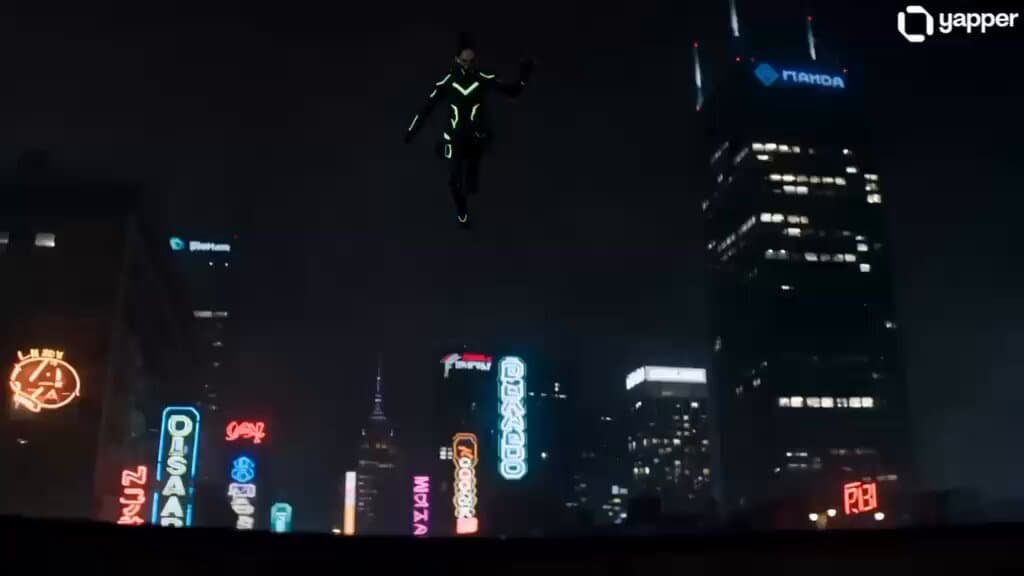 Cyberpunk Ninja TikTok Action