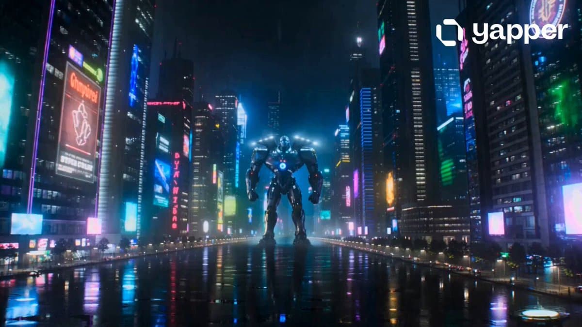 Cybernetic Titan in Cyberpunk City