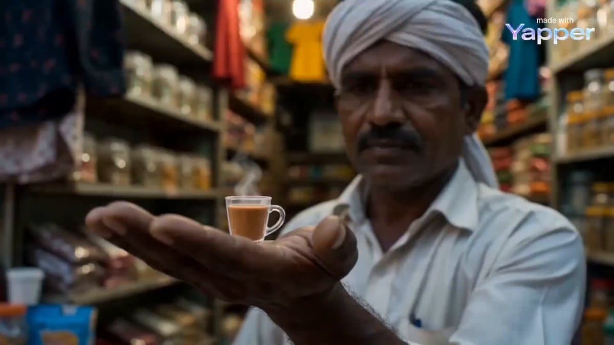 Chai Glass to Futuristic Racing Pod Transformation