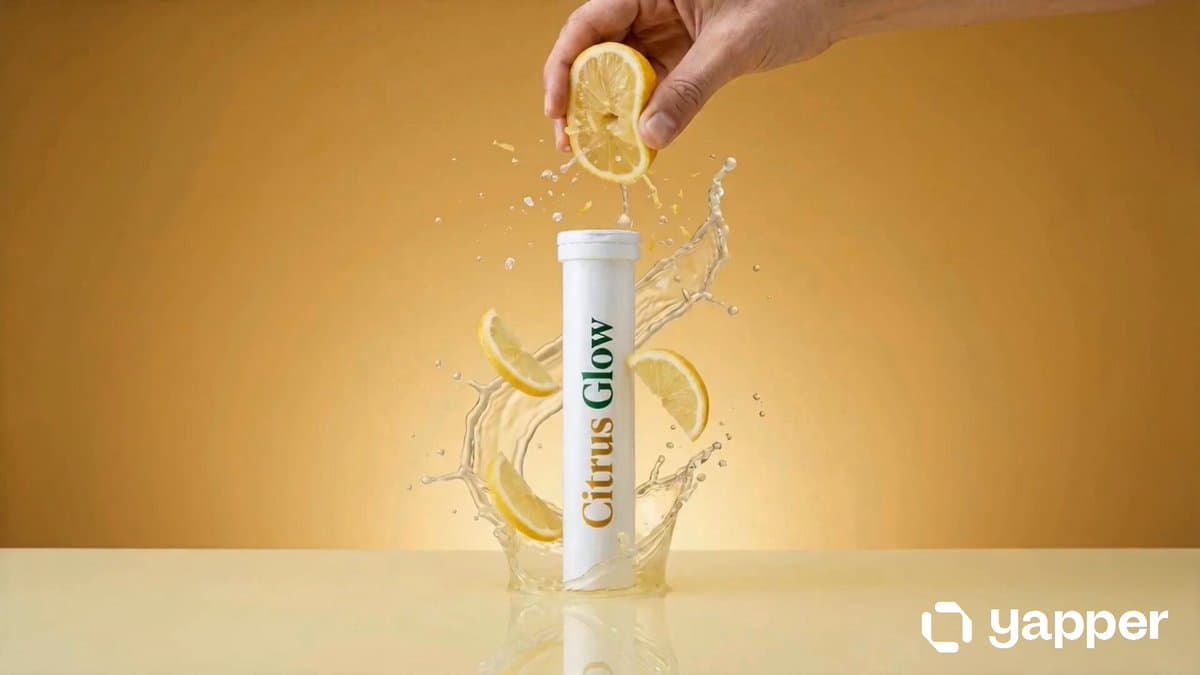 Citrus Glow Skincare Product Video