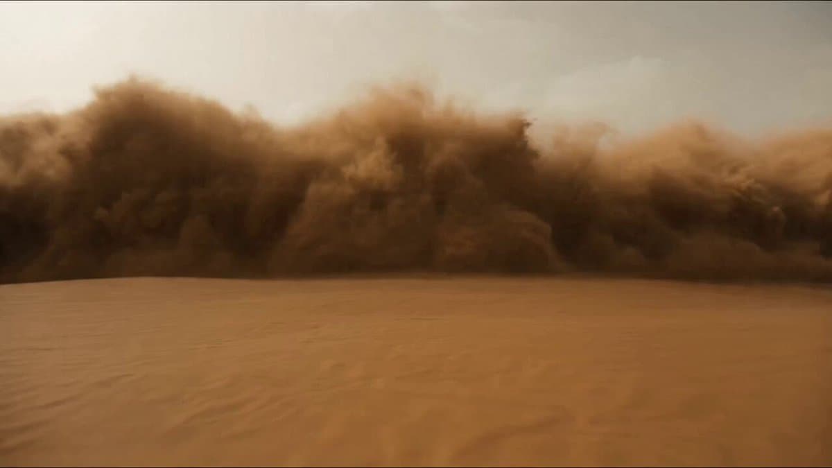 Desert Warrior Sandstorm Sequence