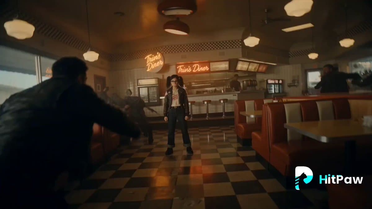 Cinematic Wing Chun Diner Fight