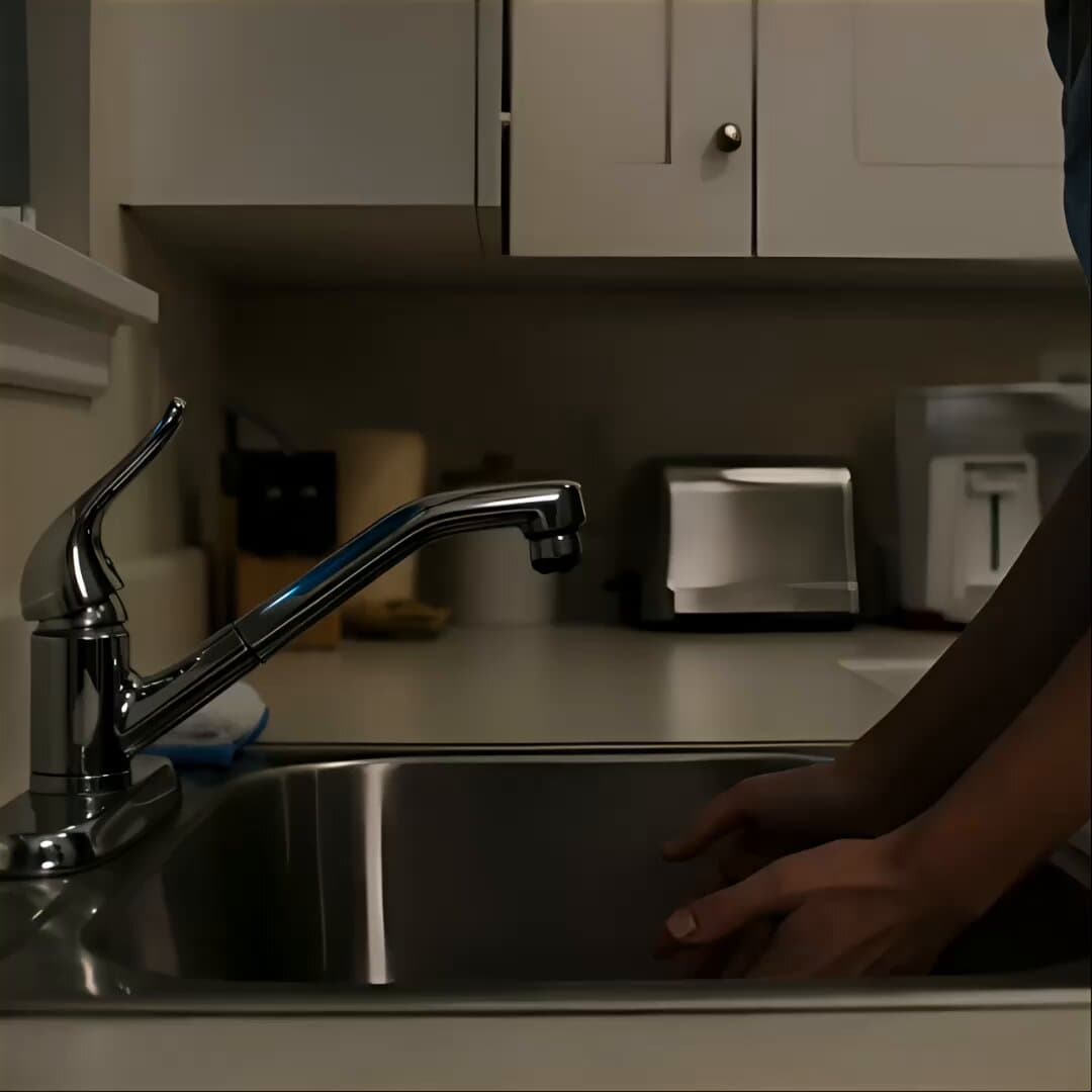 Black Alien Water Horror Sequence