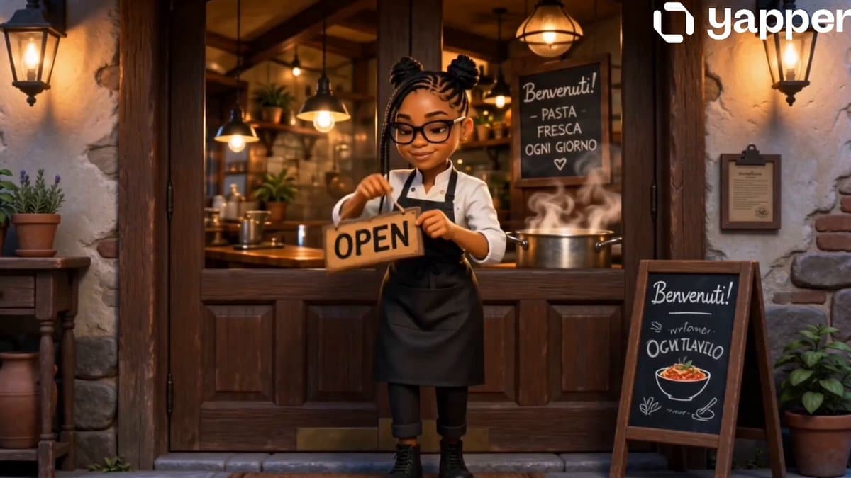 Video Prompt: Use the attached THE SPAGHETTI CHEF