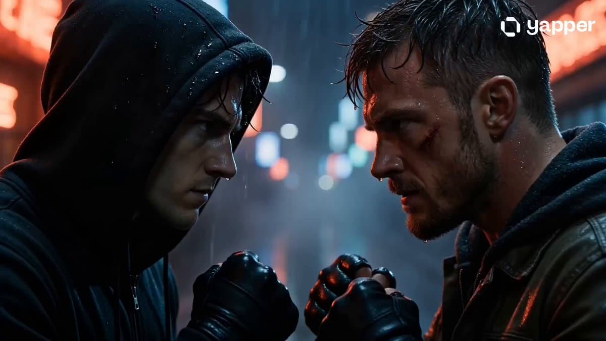 Rainy Alley Fight Scene