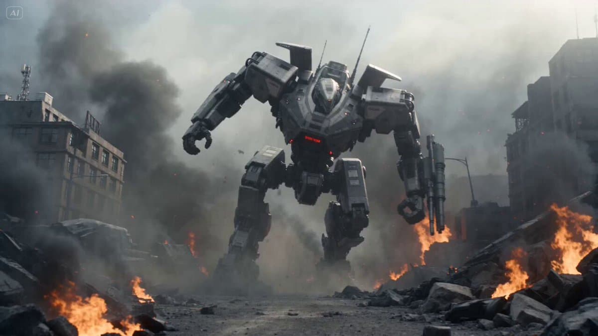 Mecha Collapse and Pilot Escape