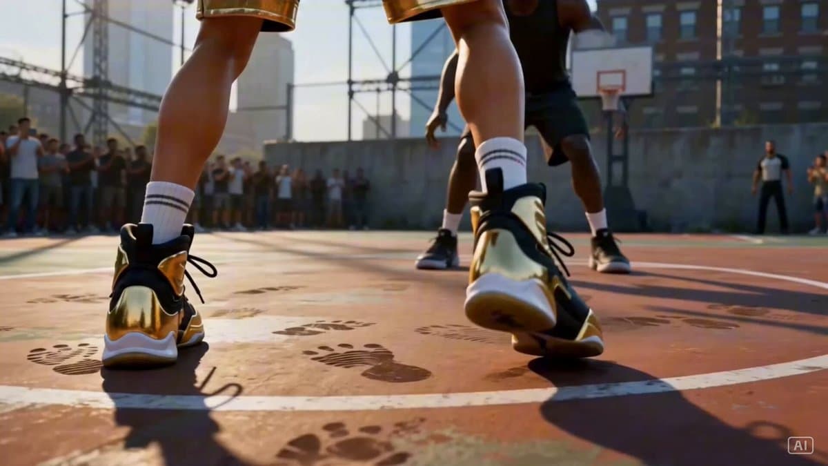 Streetball Wizard vs. Three Defenders
