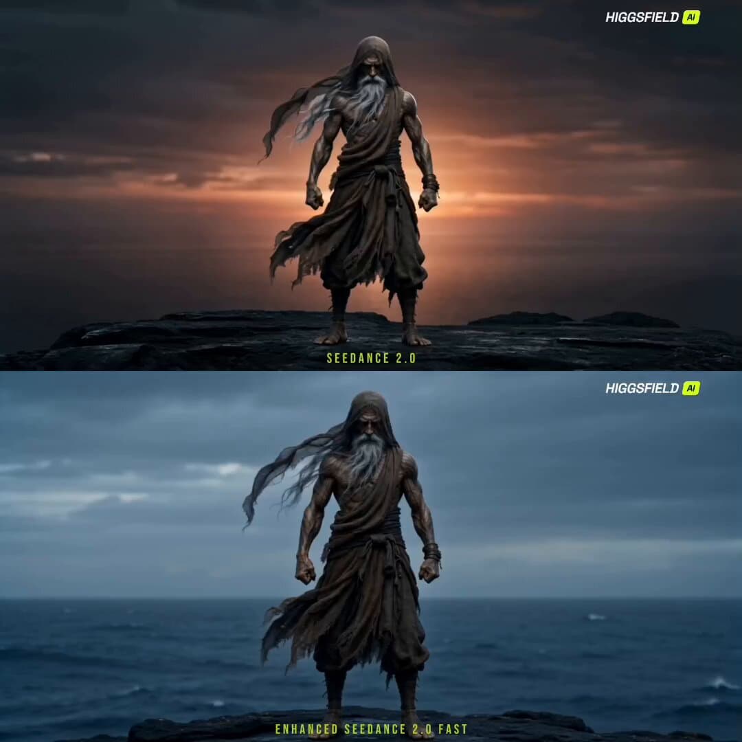 Cinematic Sorcerer vs Leviathan Multi-Shot Sequence