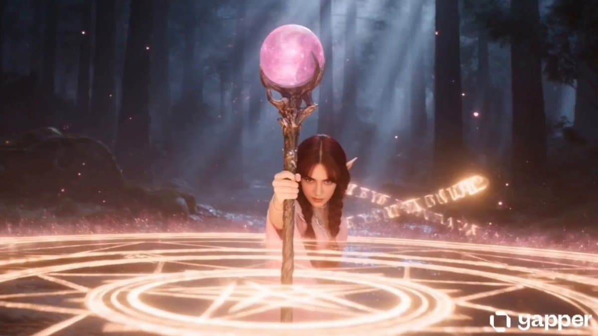 Elf Mage Dragon Summoning Ritual