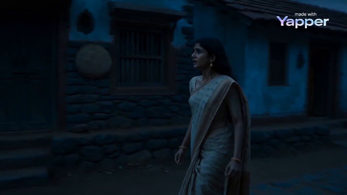 Hyper-realistic cinematic scene of mythological intervention