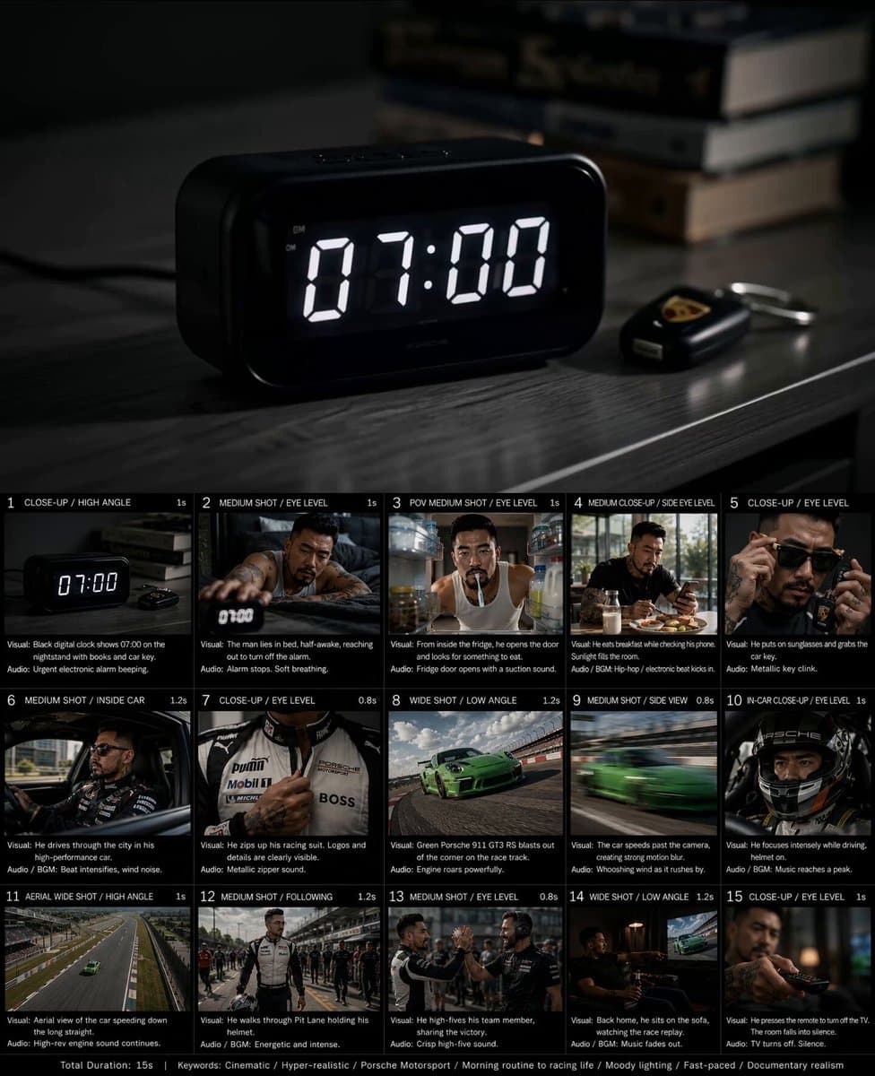 Created storyboard with GPT Image 2 then animated