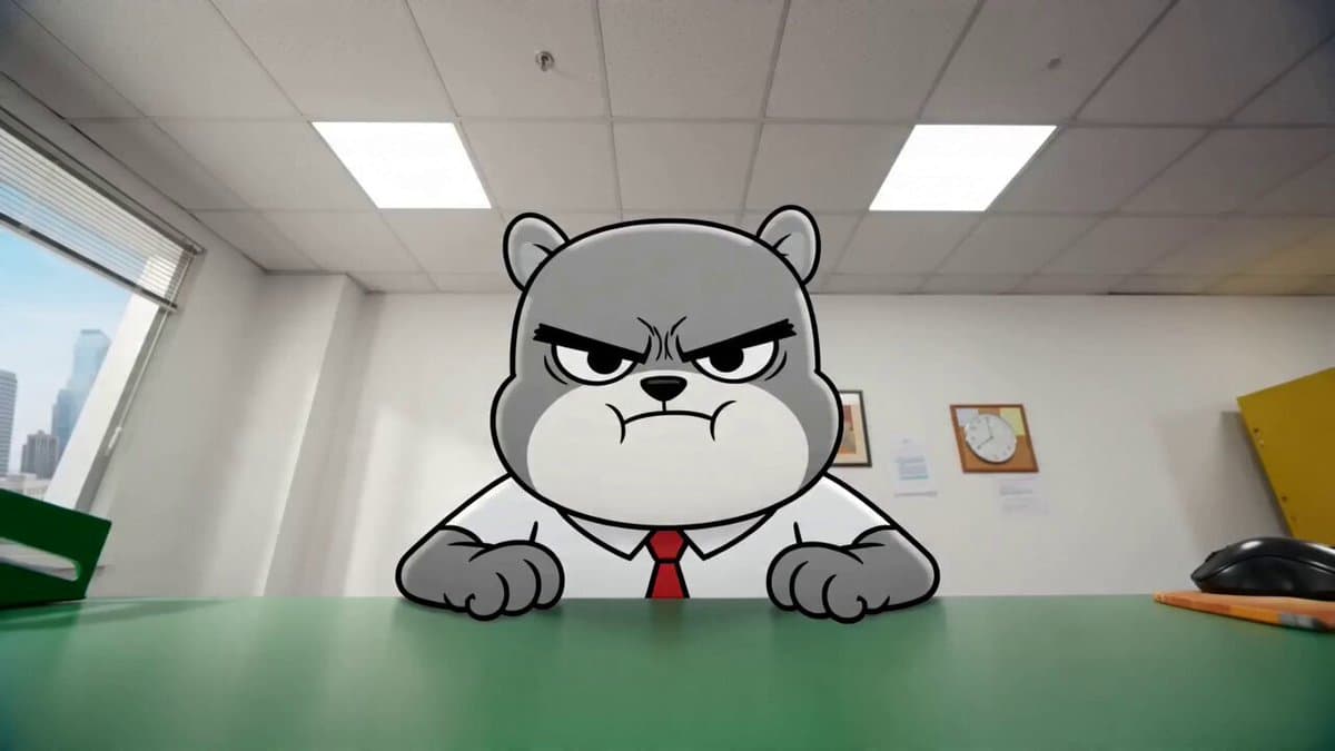 Pop-Art Cartoon vs Live-Action Fight
