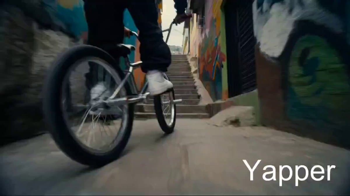 BMX Rider in a Favela