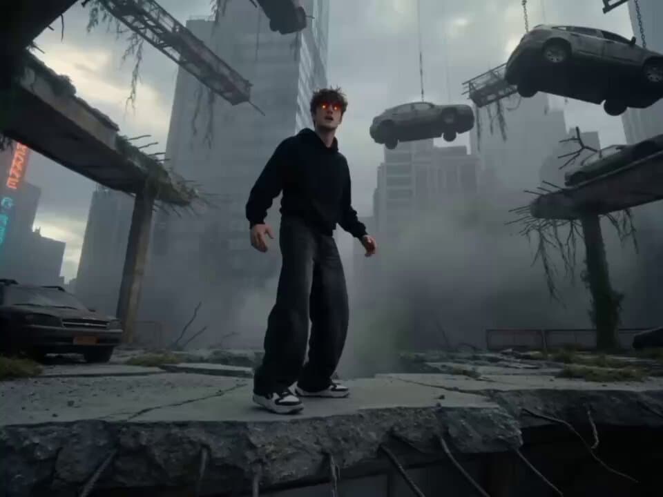 Post-Apocalyptic Sci-Fi Action Sequence