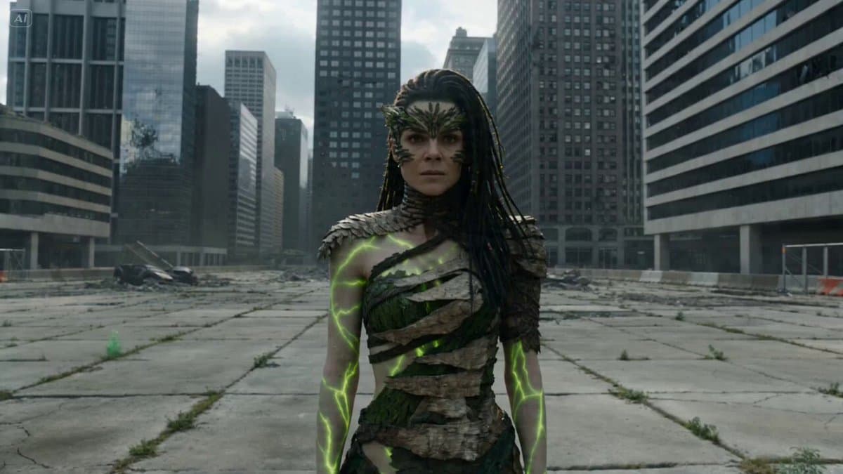 Nature Reclaiming Megacity Prompt