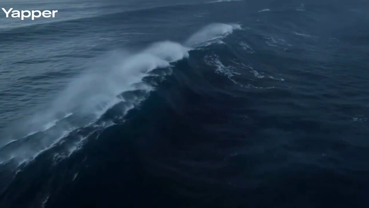 Massive Ancient Sea Dragon Emerging from the Ocean
