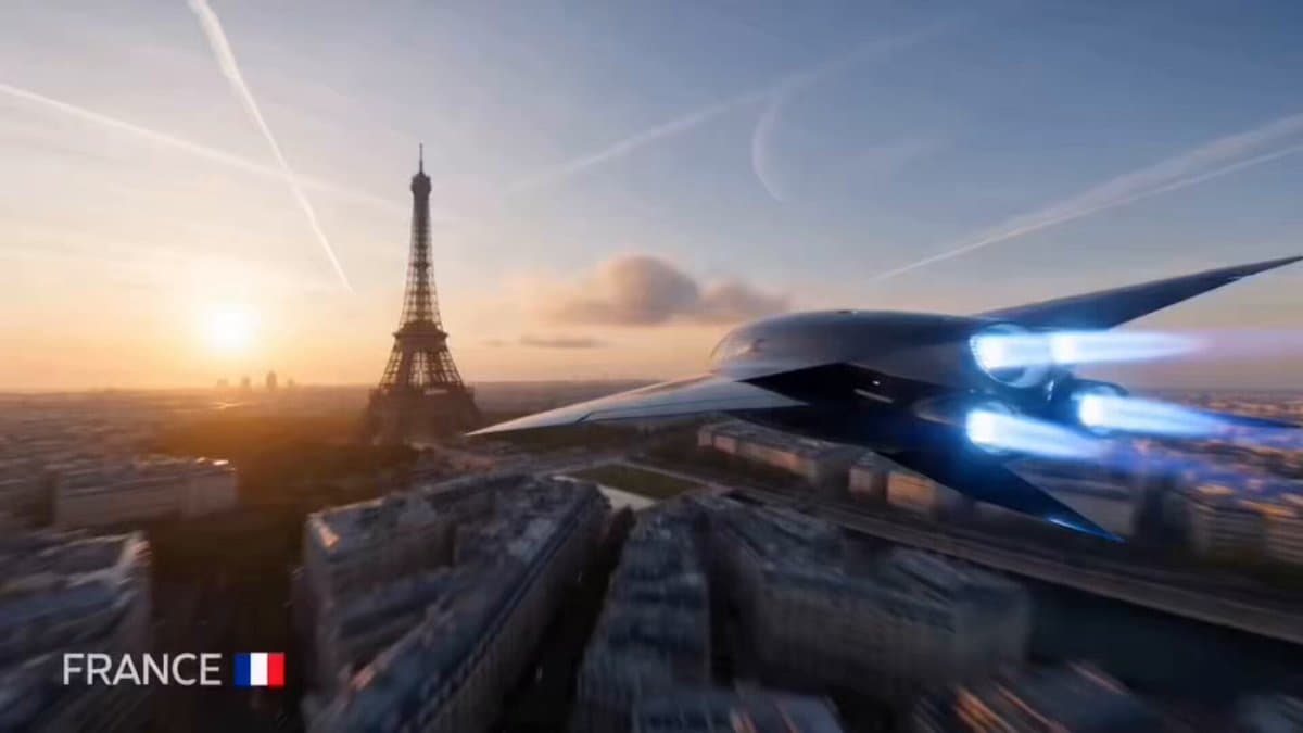 Cinematic Hyperspeed Global Tracking Shot