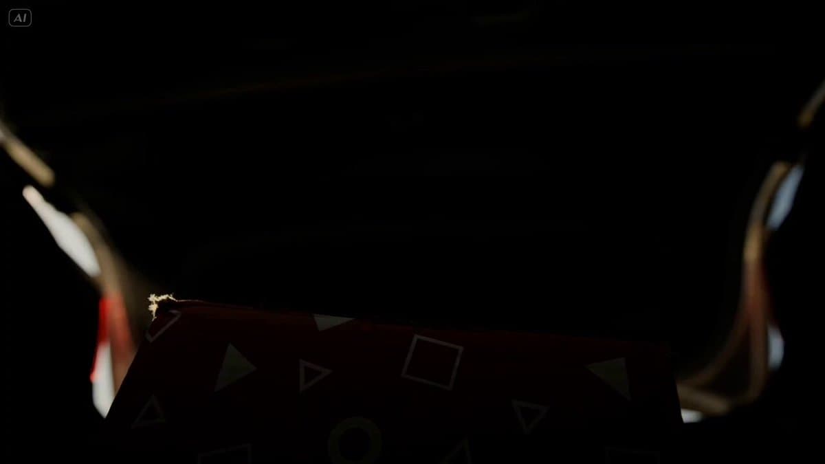 Cinematic Trunk POV Scene