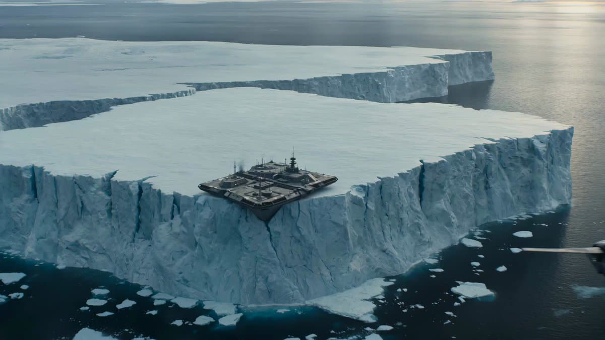 Iceberg Military Base Collapse