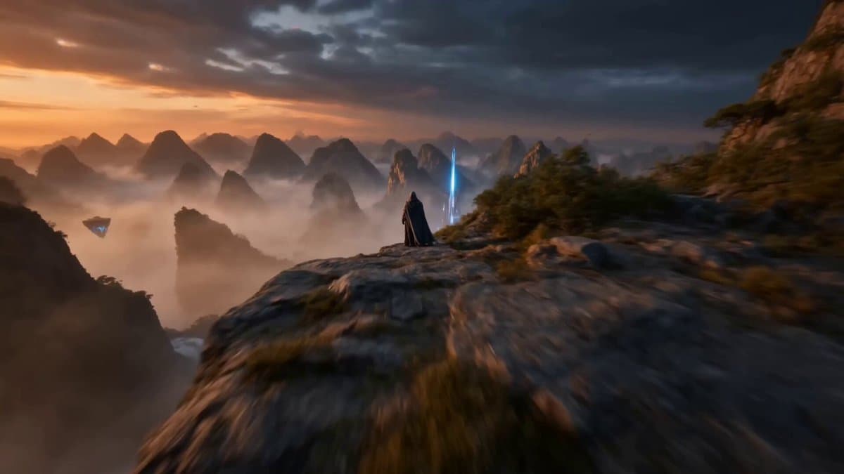 FPV Drone Fantasy Kingdom Flight