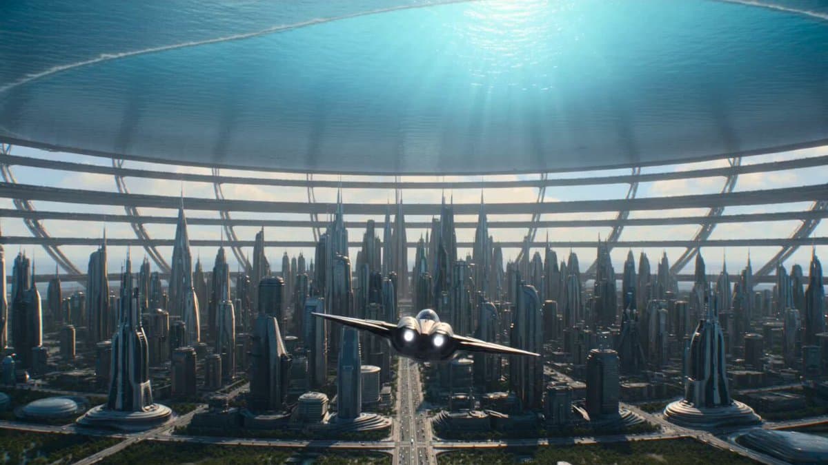 Sci-Fi Ocean Overflood Sequence
