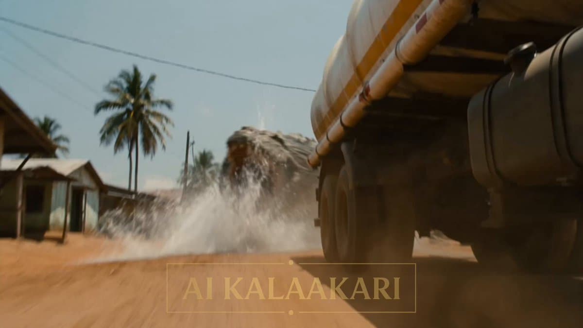 Alien vs Water Tank Action Movie