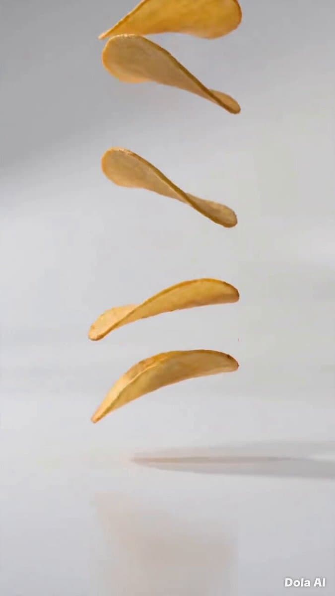 Stop-Motion Chip Stacking Animation