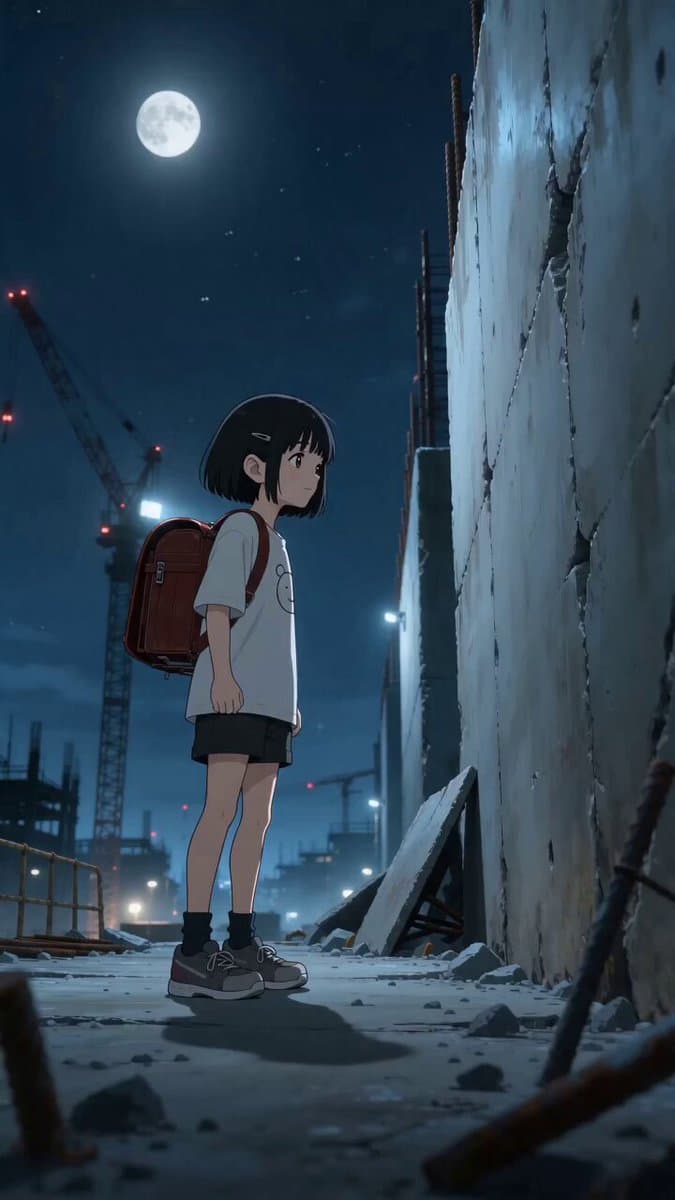 High-Octane Wall-Running Anime Animation