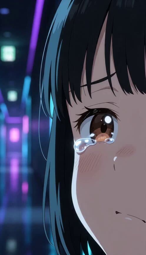 Anime Flooding Tears Sequence