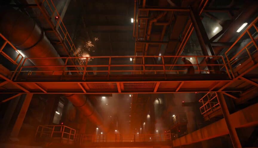 Geothermal Plant Escape Action Sequence