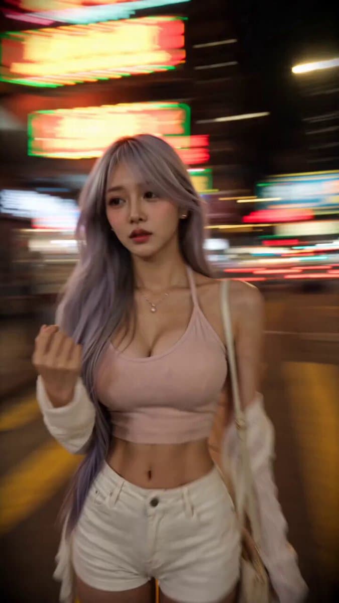 Wong Kar-wai Style Motion Blur Cinematic Video