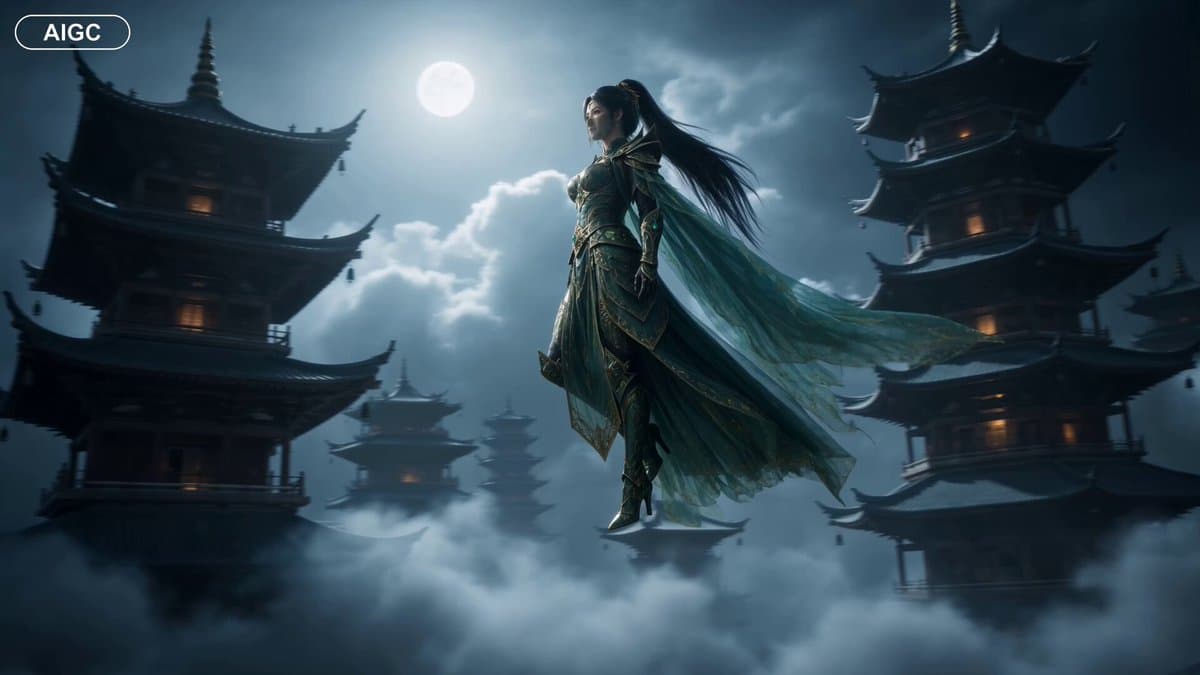Fantasy Warrior Transformation Sequence