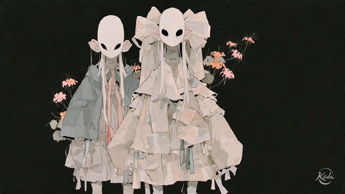 Cinematic J-Horror Anime Sisters