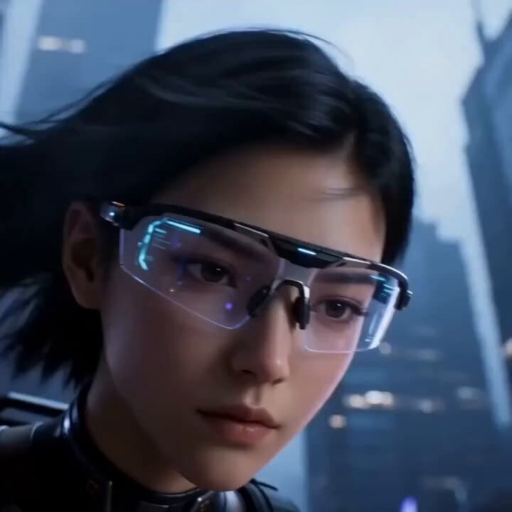 Cyberpunk Exoskeleton Suit-up Animation