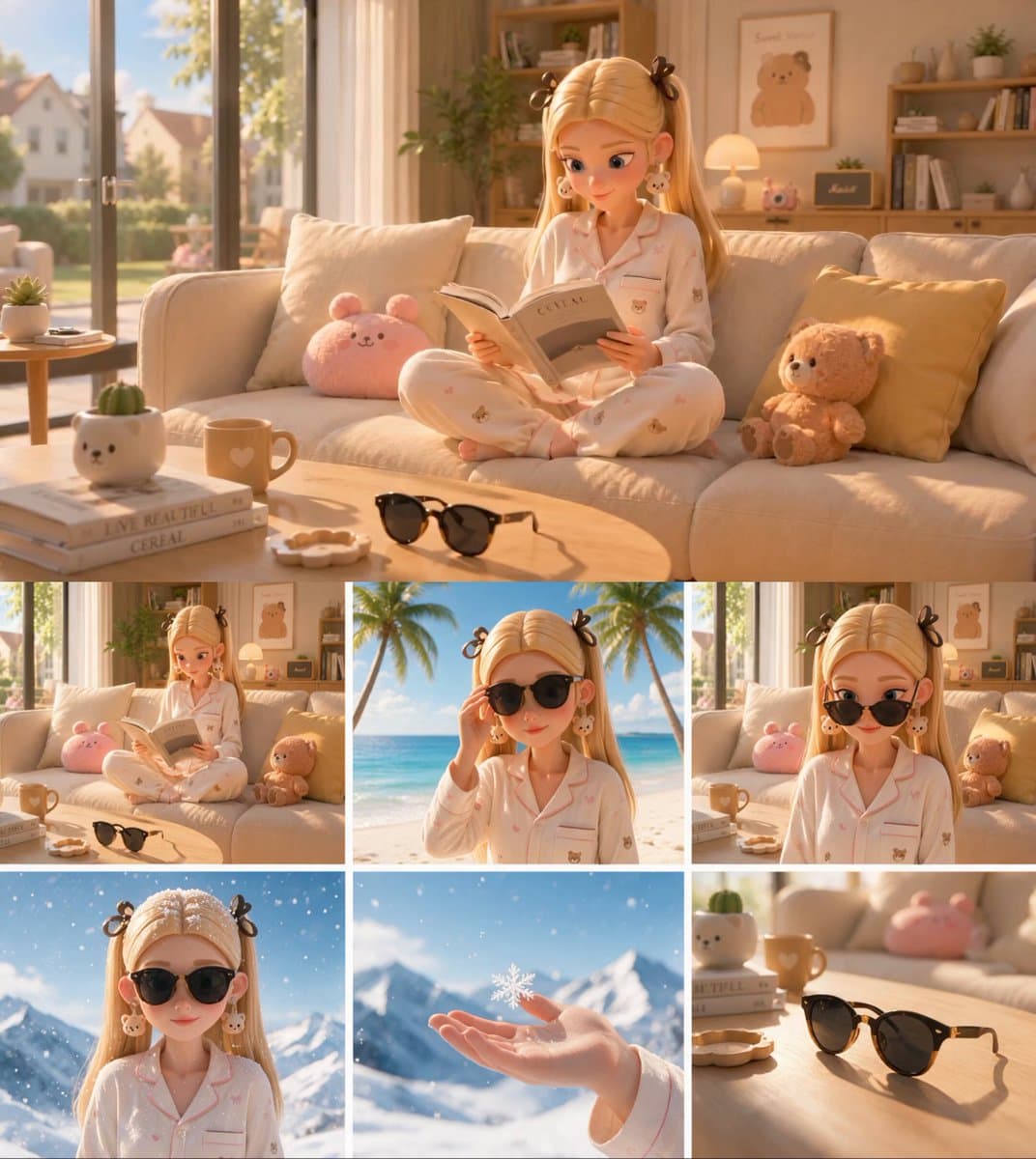 3D Eyewear Commercial Magic Transitions